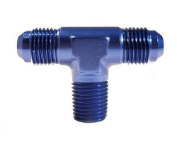 T rozbočovač 2x D-08 (AN8) 3/4x16-UNF - 1x 3/8-NPT