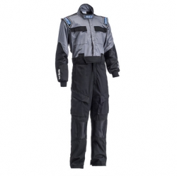 Kombinéza pro mechaniky Sparco MX-9 - černá/tmavě šedá