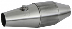 Závodní katalyzátor HJS 130 x 386mm - 80mm (FIA)