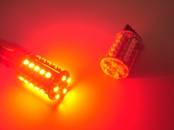 LED koncová světla 7440 / 7443 / T20S / T20W 30 SMD LED červené