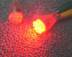 LED koncová světla 168 / 194 12 LED červená