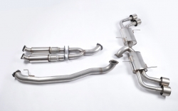 Secondary catback výfuk Milltek Nissan GT-R R35 (08-16) - koncovky leštěné (homologace)