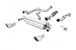 Turboback výfuk Milltek Ford Focus Mk2 RS 2.5T 305PS (09-10) - verze s rezonátorem (homologace)
