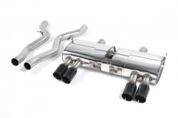 Catback výfuk Milltek BMW 3-Series E90 / E92 / E93 M3 Coupe/Sedan/Cabrio 4.0 V8 (07-13) - koncovky černé