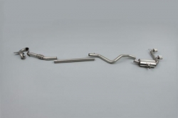 Turboback výfuk Milltek Renault Megane RS 230 Renault F1 Team R26 / R26R (06-09) - závodní verze
