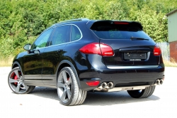 Catback výfuk Milltek Porsche Cayenne 958 Turbo 4.8 V8 (10-17) - verze bez rezonátorů - koncovky Cup style