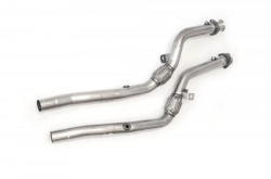 Downpipe s náhradou katalyzátorů Milltek Audi S4 B6 4.2 V8 Quattro Sedan/Avant/Cabrio (03-05)