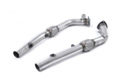 Downpipe s náhradou katalyzátorů Milltek Audi RS4 B7 4.2 V8 Sedan/Avant/Cabrio (06-08) - závodní verze