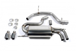 Catback výfuk Milltek Seat Leon 1P FR 2.0 TFSI 200-211PS (06-13) - verze bez rezonátoru (homologace)