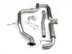 Particulate filter back výfuk Milltek VW Golf 6 GTD 2.0 TDi 170PS (09-14) - koncovky černé (GTi style)