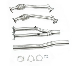 Náhrada katalyzátorů Milltek VW Golf 5 R32 3.2 V6 (05-09) - závodní verze
