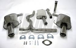 Catback výfuk Simons Subaru Legacy / Outback kombi 2.0/2.5 (04-09)