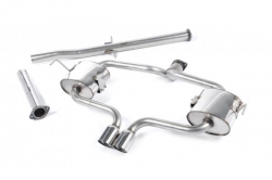 Catback výfuk Milltek Mini Cooper S Mk1 R53 (02-06) - verze bez rezonátoru