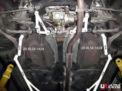 Rozpěrná tyč Ultra Racing Mitsubishi Lancer Evo 10 X - zadní spodní výztuhy
