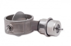 Podtlaková mechanická výfuková klapka 76mm - otevřená - negativní tlak (vacuum) - N/A motor