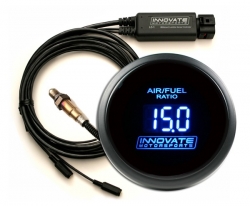 Přídavný budík Innovate Motorsports DB + LC-2 O2 kontrolér - wideband kit (širokopásmová lambda sonda) - modrý