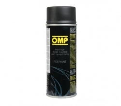 Žáruvzdorná barva OMP Firepaint černá matná - 400ml