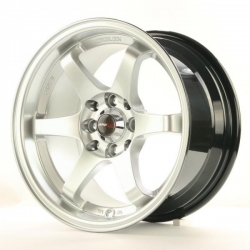 Alu kolo Japan Racing JR3 15x8 ET25 4x100/114 Hyper Silver