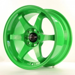 Alu kolo Japan Racing JR3 15x8 ET25 4x100/108 Green