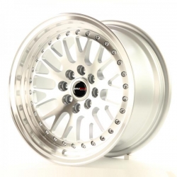 Alu kolo Japan Racing JR10 15x8 ET15 4x100/114 Machined Silver