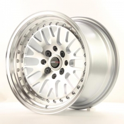 Alu kolo Japan Racing JR10 15x9 ET10 4x100/114 Machined Silver