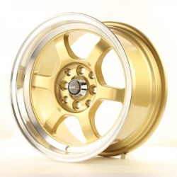 Alu kolo Japan Racing JR12 15x7,5 ET26 4x100/114 Gold