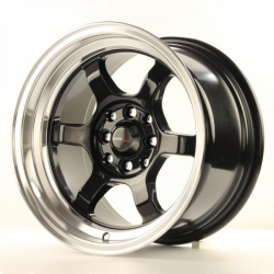 Alu kolo Japan Racing JR12 15x8,5 ET13 4x100/114 Gloss Black