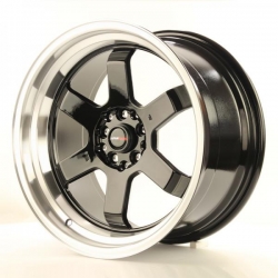 Alu kolo Japan Racing JR12 17x9 ET25 4x100/114 Gloss Black