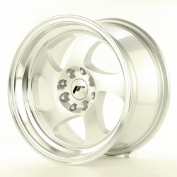 Alu kolo Japan Racing JR15 17x8 ET35 5x108/112 Machined Silver