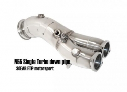 Downpipe s náhradou katalyzátoru FTP Motorsport BMW E82 / E88 135i / E90 / E91 / E92 / E93 335i/xi / X1 E84 35i N55 single turbo