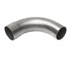 Nerezové výfukové koleno 90° HJS - průměr 76mm