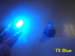 LED palubní deska Neo Wedge T5 modrá