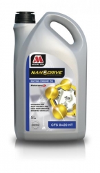 Závodní motorový olej Millers Oils Nanodrive Motorsport CFS 0w20 NT - 5l - plně syntetický motorový olej, triesterová technologie
