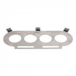 Základní deska Pipercross k filtru PX500 na Austin Healey Sprite 1.25 SU HS2