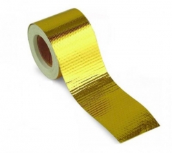 Hliníková páska zlatá Gold Heat Wrap Barrier 50mm x 5m