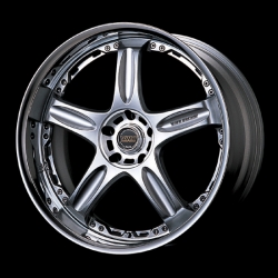 Alu racingová kola Volk Racing GT-C Face-1 (Mercury Silver)