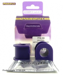 Powerflex univérzální silentblok 300 Series Anti Roll Bar Bush - 32 x 16mm