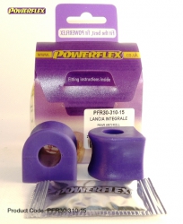 Silentbloky Powerflex Lancia Delta Integrale 16V Rear Anti Roll Bar Bush 15mm (5)