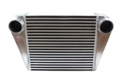 Intercooler FMIC 575 x 350 x 76mm (400 x 350 x 76mm) - výstupy 76mm