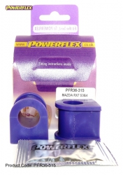 Silentbloky Powerflex Mazda RX-7 Gen 3/4 (92-02) Rear Anti Roll Bar Bush 18mm (15)