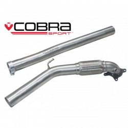 Downpipe s náhradou katalyzátoru Cobra Sport Audi A3 8P 2.0 TFSI 2WD 3/5dv. (04-12)