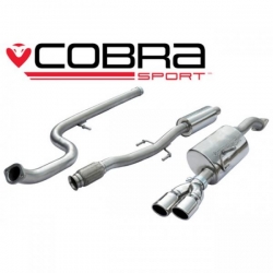 Catback výfuk Cobra Sport Citroen DS3 1.6 THP 155 & Racing (10-) - verze s rezonátorem