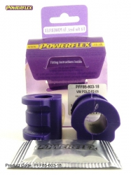 Silentbloky Powerflex VW Polo 9N (02-08) Front Anti Roll Bar Bush 17,5mm (3)