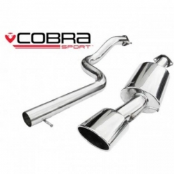 Catback výfuk Cobra Sport VW Golf 4 1J 1.4/1.6 (98-04) - verze bez rezonátoru