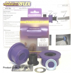 Silentbloky Powerflex BMW E30 (82-91) Front Lower Wishbone Rear Bush (1)