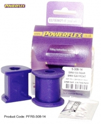 Silentbloky Powerflex BMW E30 (82-91) Rear Roll Bar Mounting Bush 14mm (6)