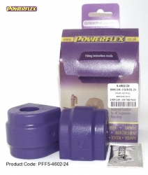 Silentbloky Powerflex BMW E46 (99-06) Front Anti Roll Bar Bush 24mm (2)
