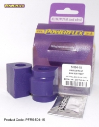 Silentbloky Powerflex BMW E46 (99-06) Rear Roll Bar Mounting Bush 15mm (4)