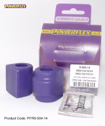 Silentbloky Powerflex BMW E24 (79-89) / E28 (82-88) Front Anti Roll Bar Mounting Bush 14mm (3)