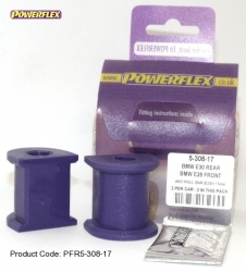 Silentbloky Powerflex BMW E24 (79-89) / E28 (82-88) Rear Anti Roll Bar Mounting Bush 17mm (7)